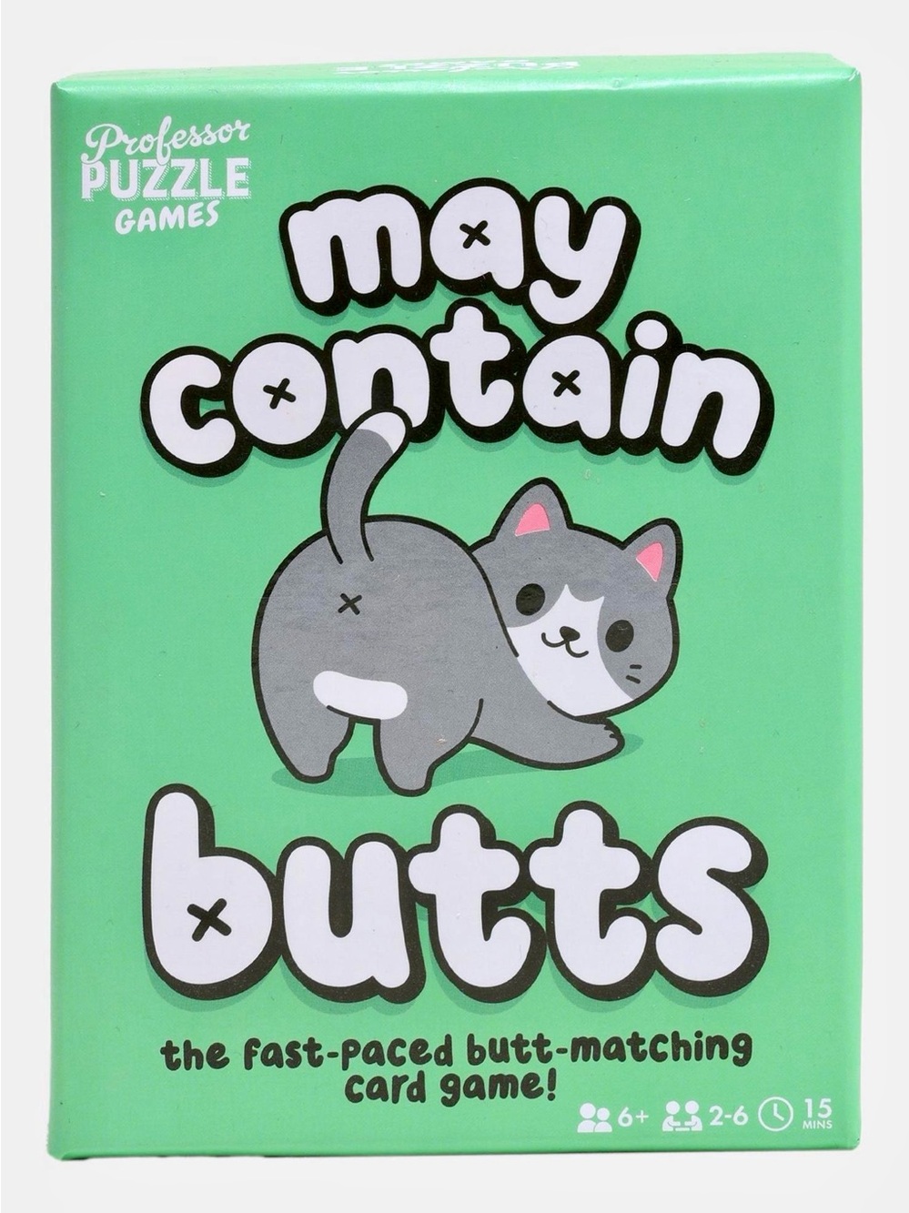 Professor Puzzle Games - May Contain Butts Card Game 🆕